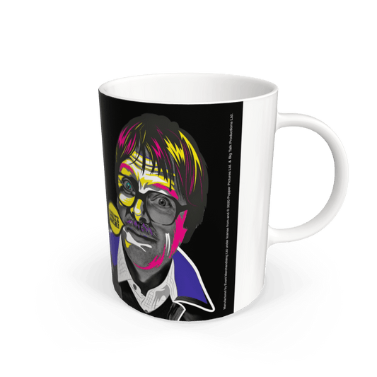 White \"Something Smells Nice\" Mug