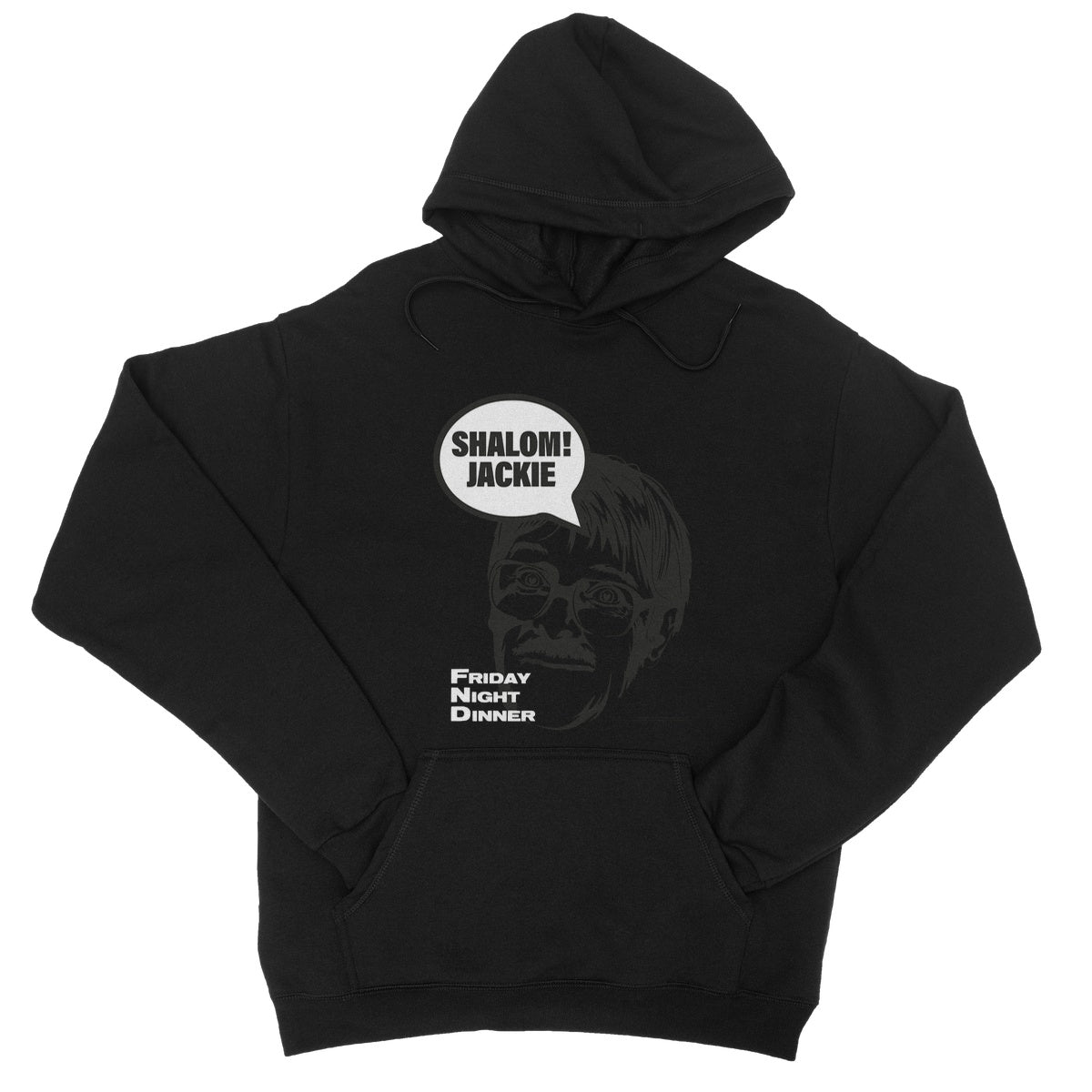 "Shalom! Jackie" Apparel College Hoodie