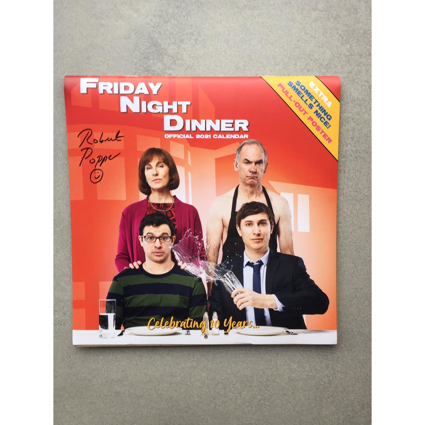 Signed Robert Popper Friday Night Dinner Official 2021 Calendar