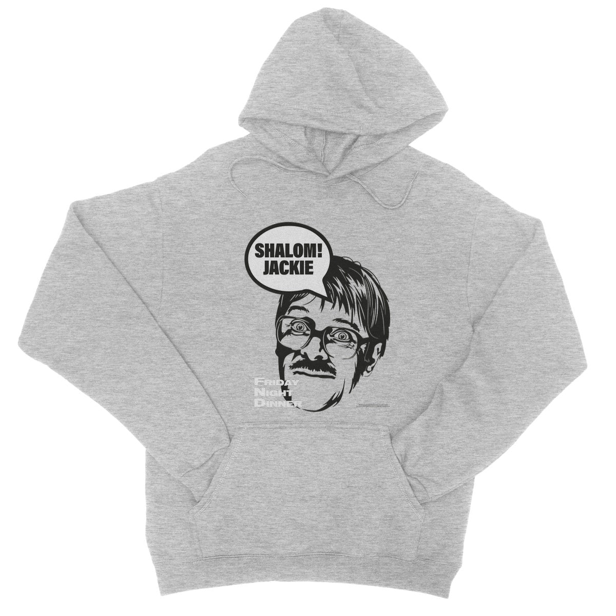 "Shalom! Jackie" Apparel College Hoodie
