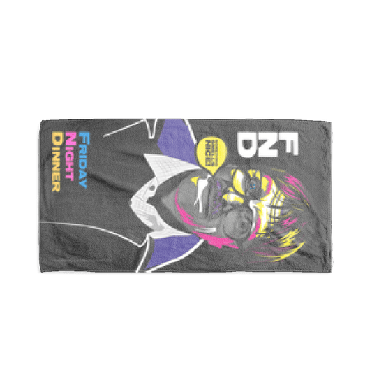 White \"Something Smells Nice\" Towel