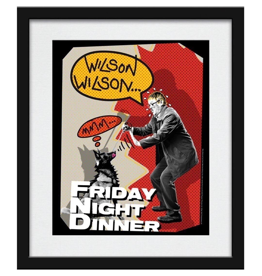 &quot;Wilson Wilson...&quot; Framed Art