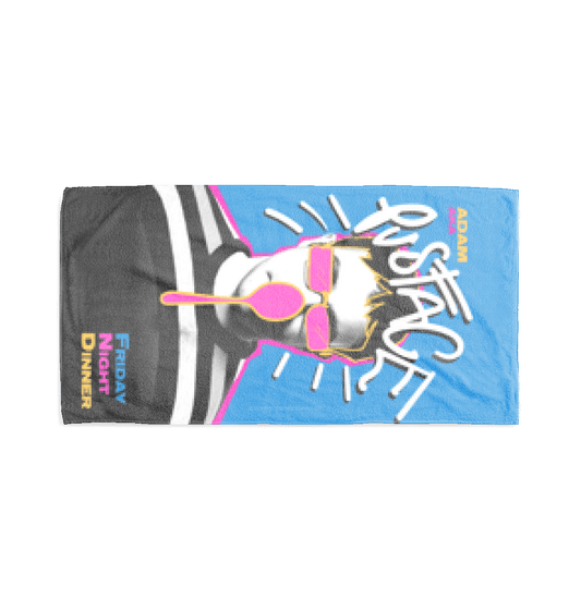 White Pusface Towel