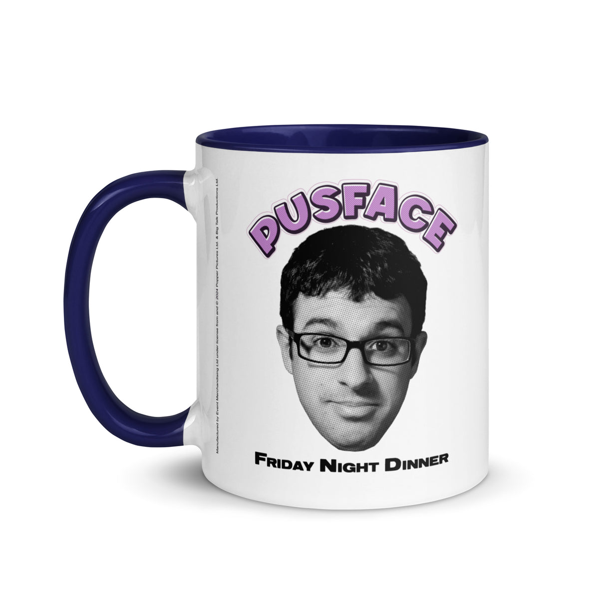 Adam &quot;Pussface&quot; Mug with Colour Inside