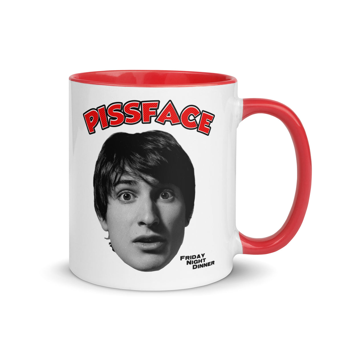 Jonny &quot;Pissface&quot; Mug with Colour Inside