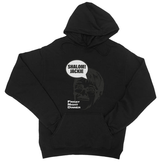"Shalom! Jackie" Apparel College Hoodie