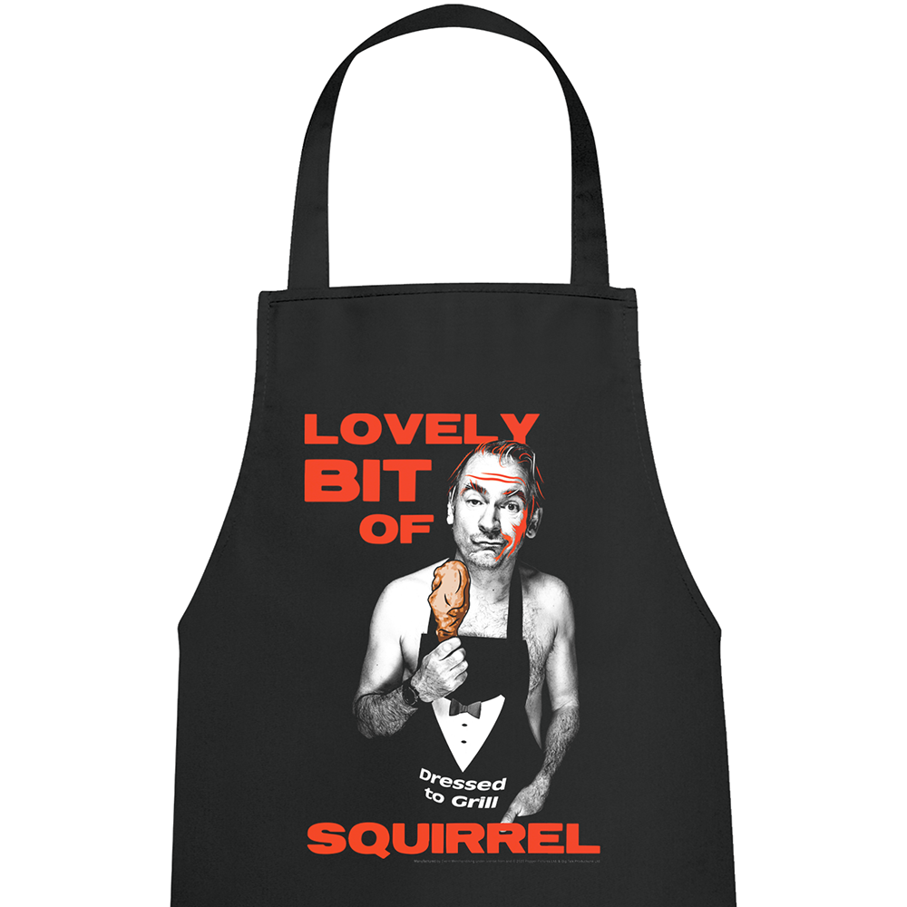 "Lovely Bit Of Squirrel" Apron