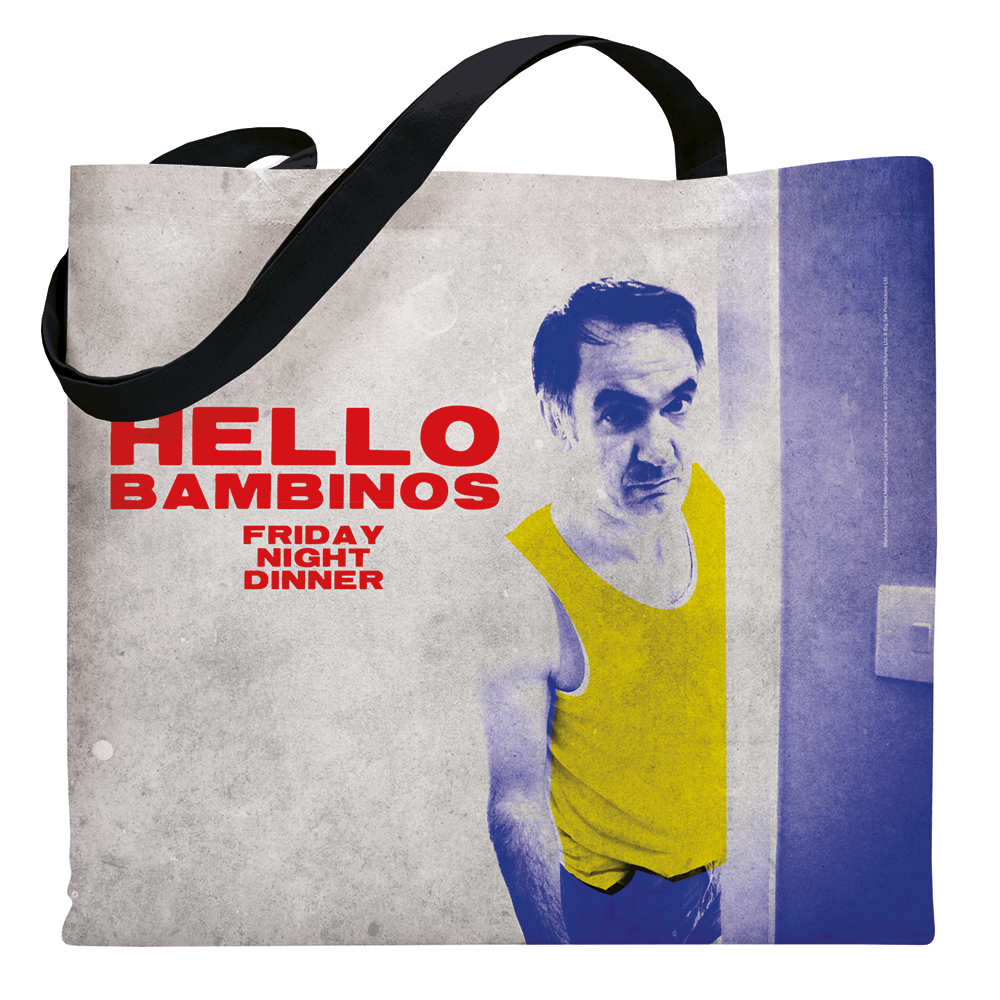 &quot;Hello Bambinos&quot; Canvas Bag