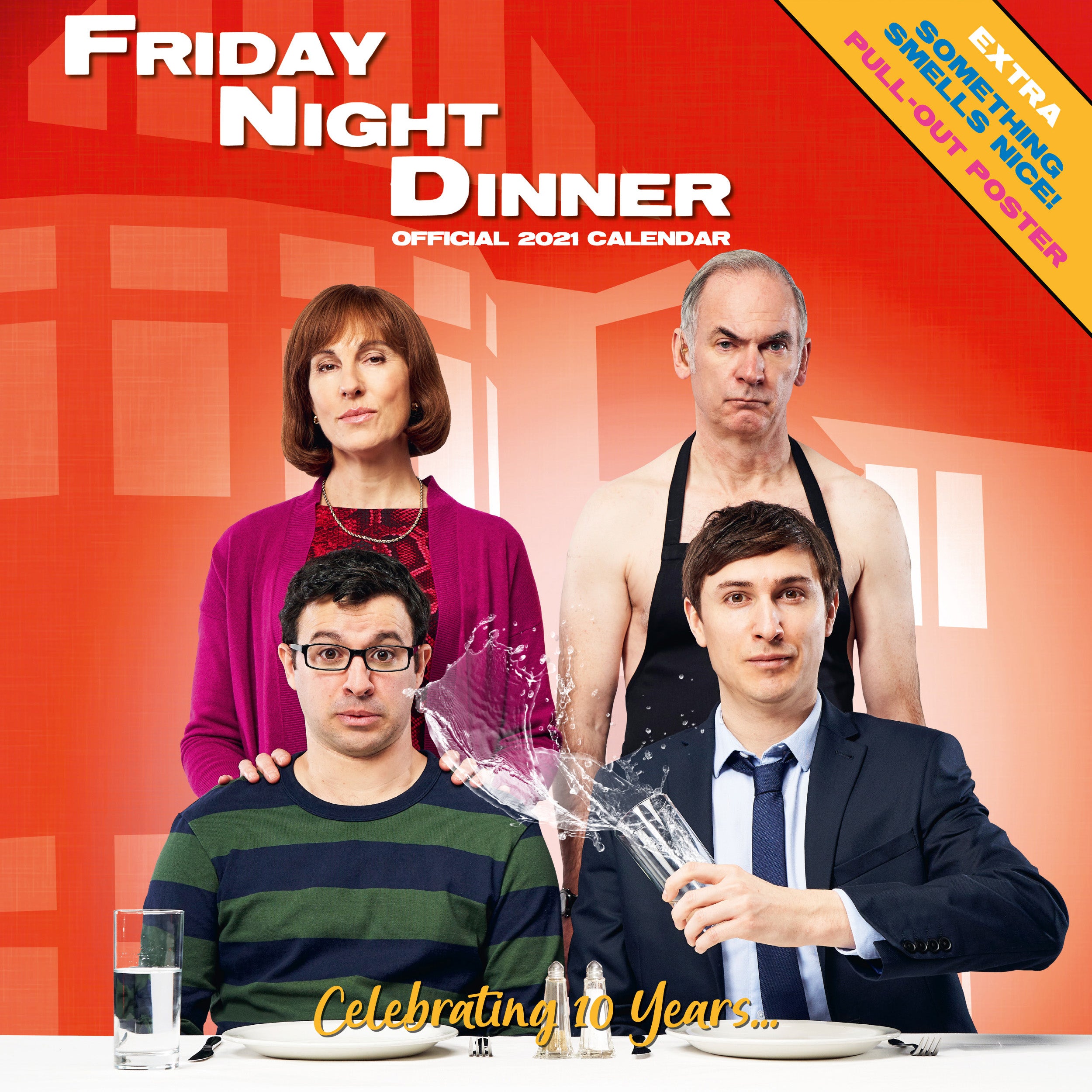 Friday Night Dinner Official 2021 Calendar - Fridaynightdinnershop