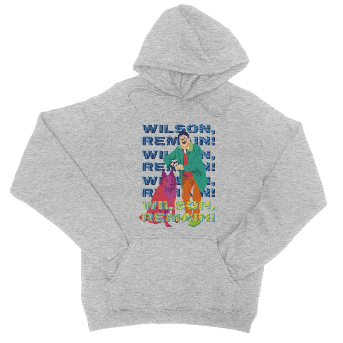 &quot;Wilson Remain&quot; Apparel College Hoodie