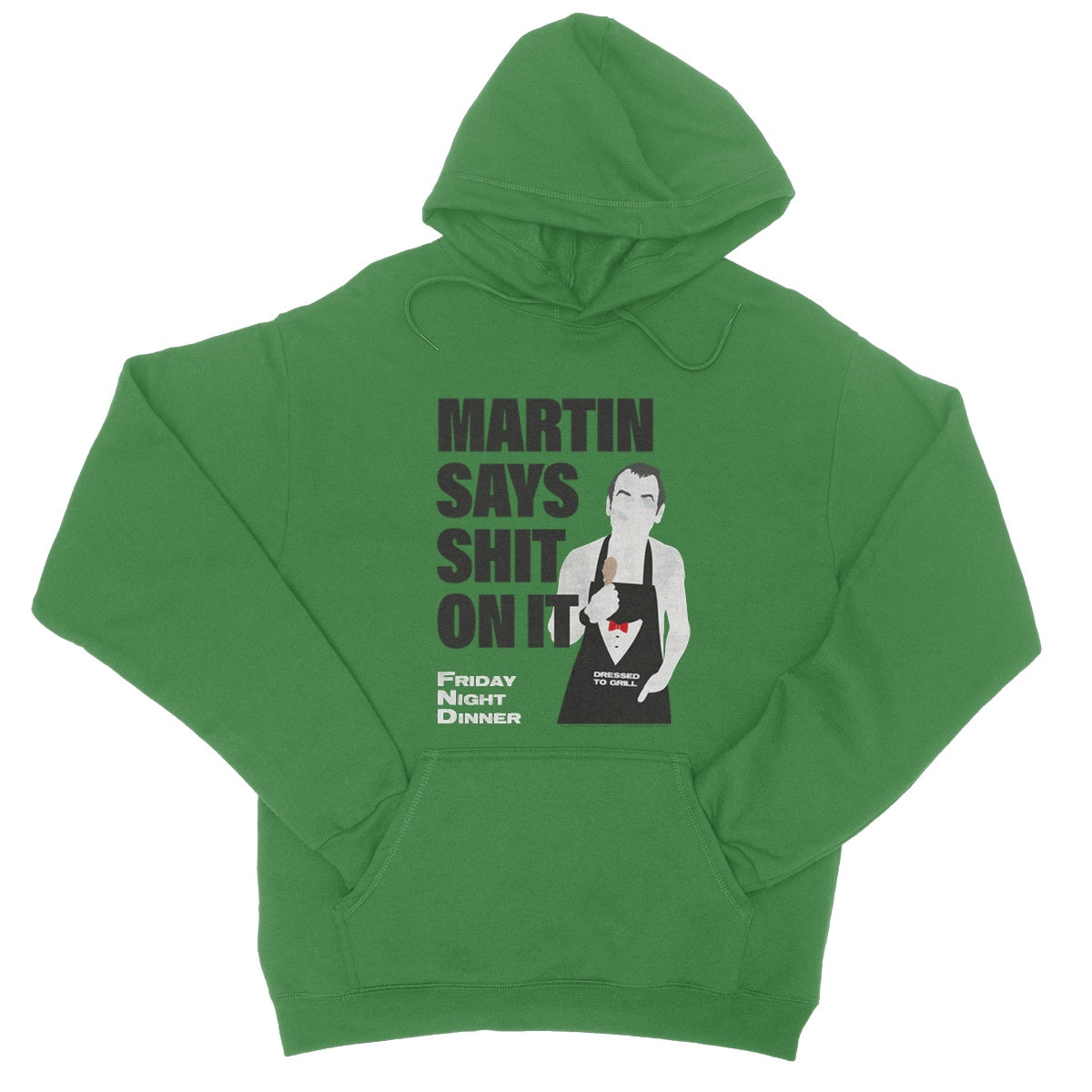 &quot;Shit on it&quot; Apparel College Hoodie