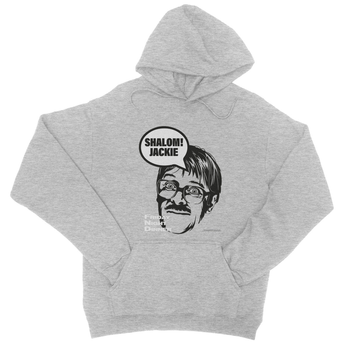 &quot;Shalom! Jackie&quot; Apparel College Hoodie